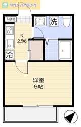 仮称）ＮＣ幕張町５丁目アパート弐番館新築工事の物件間取画像